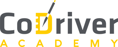 Logo CoDriver Academy fondo trasparente