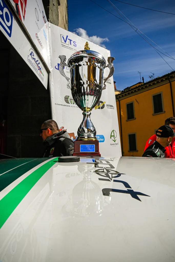 Premio per vittoria gara rally al campionato italiano